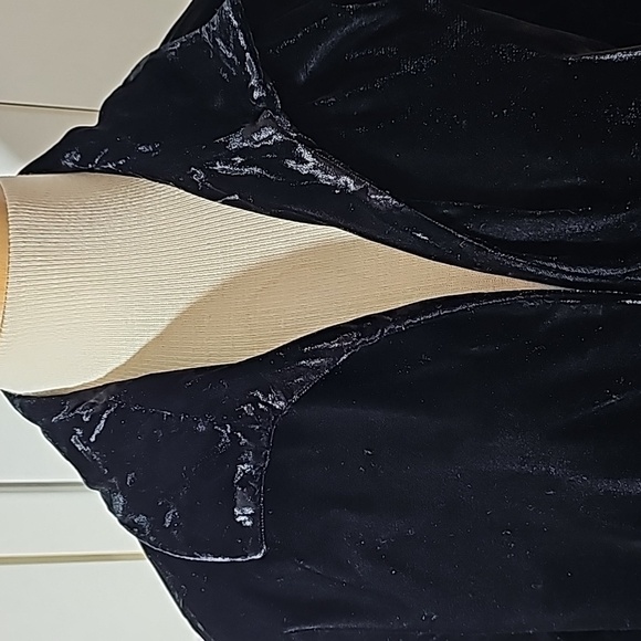 Preston and York open cardigan velvet jacket. Size 14. goth, wimzagoth. Y2K. - Picture 2 of 7